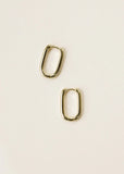 Jax Kelly Large Rectangle Hoop Earrings