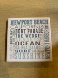 Lantern Press Coasters - Newport Beach & Balboa Island BSS