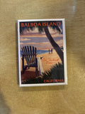 Lantern Press Magnets - Newport Beach & Balboa Island