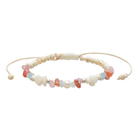 Lotus & Luna Seaside Kiss Sea Stone Bracelet