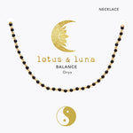 Lotus & Luna Balance Healing 2mm Necklace