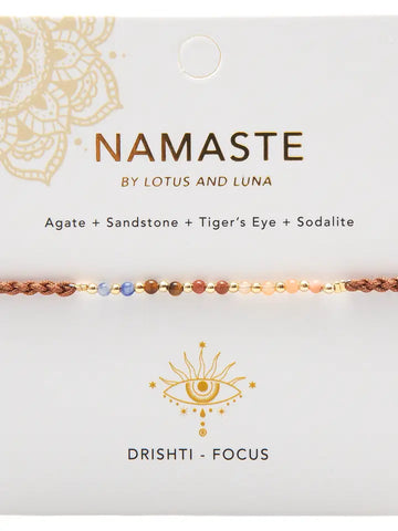 Lotus & Luna Namaste Bracelet