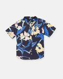 Volcom Little Boys Varkala S/S Button Up Shirt - Navy