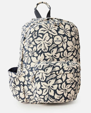 Rip Curl Mixed Canvas 18L Backpack- Navy