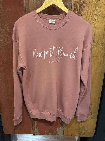 Newport Beach Unisex Crewneck Sweatshirts BSS