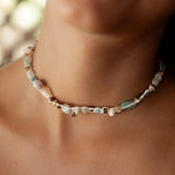 Nixie Beaded Seed Choker Necklace