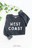Oat Collecive WEST COAST Mineral Graphic Sweatshirt