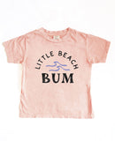 Oat Collective LITTLE BEACH BUM Toddler Washed Graphic Sweatshirt