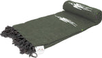 West Path Olive Green Baja Thunderbird Blanket