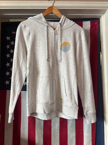 Pacific Creations Ladies Horizon Sun BSS Zip Hoodies