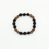 Pineapple Island Kids Mini Cannon Beach Natural Stone Bracelet