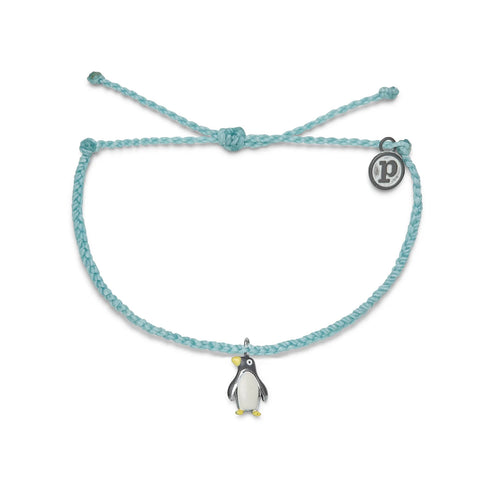 Pura Vida Charity Penguin Charm Bracelet - ICEB