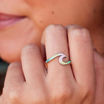 Pura Vida Tie Dye Wave Ring