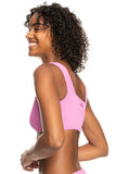 ROXY Womens Active Rib Bralette Bikini Tops
