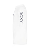 ROXY Big Girls Whole Hearted S/S Rashguard - Bright White