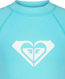 ROXY Big Girls Whole Hearted L/S Rashguard - Blue Radiance