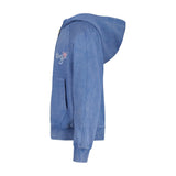 ROXY Girls Dream Oasis Half Zip Hoodie - Dutch Blue