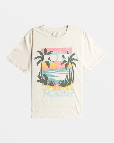 ROXY Girls Tour De Roxy Oversized S/S Tee