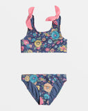 ROXY Little Girls Baja Baby Cropped Bikini Set