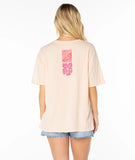 ROXY Womens Beach Things Oversized BF Tee