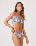 ROXY Womens Breezy Does It Hipster Mod Bikini Bottoms