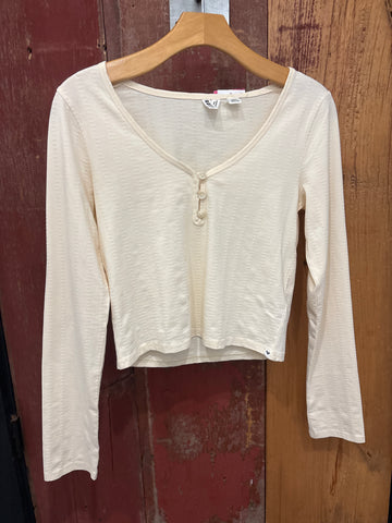 ROXY Womens Cuddle Up L/S Shirt- TEC