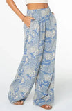 ROXY Womens Forever And A Day Wide Leg Flowy Beach Pants