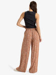 ROXY Womens Forever And A Day Wide Leg Flowy Beach Pants