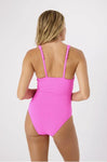 ROXY Womens Haleiwa Plunge One Piece Swimsuit