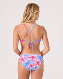 ROXY Womens Hibiscus Daze Athletic Triangle Bikini Top