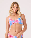 ROXY Womens Hibiscus Daze Athletic Triangle Bikini Top