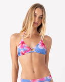 ROXY Womens Hibiscus Daze Bralette Bikini Top
