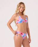 ROXY Womens Hibiscus Daze Hipster Lace Full Bikini Bottoms