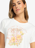 ROXY Womens Hibiscus Paradise Cropped Tee