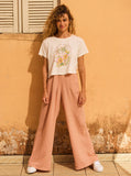 ROXY Womens Hibiscus Paradise Cropped Tee