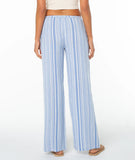 ROXY Womens Iyla Pant 2-  Cornflower Blue Coastline Stripe