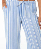 ROXY Womens Iyla Pant 2-  Cornflower Blue Coastline Stripe