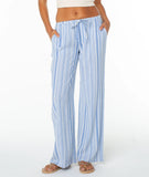 ROXY Womens Iyla Pant 2-  Cornflower Blue Coastline Stripe