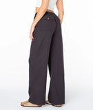ROXY Womens Iyla Wide Leg Pants- Phantom