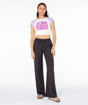 ROXY Womens Iyla Wide Leg Pants- Phantom