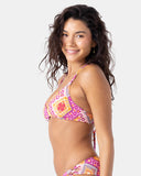ROXY Womens La Palma Athletic Triangle Bikini Top