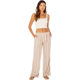 ROXY Womens Lagoon Striped Beach Pants