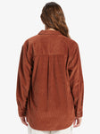 ROXY Womens Let It Go L/S Corduroy Shirt - CPQ0