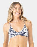 ROXY Womens Oceanside Athletic Triangle Bikini Top