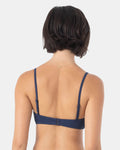 ROXY Womens Rib Love Knot Bralette Bikini Top