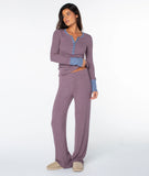 ROXY Womens Hillside Henley L/S Pajama Top