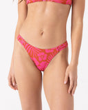 ROXY Womens Sun Chasers Lattice Scoop Bikini Bottoms