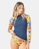 ROXY Womens Surf L/S Raglan Rashguard