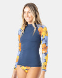 ROXY Womens Surf L/S Raglan Rashguard