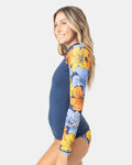ROXY Womens Surf L/S Raglan Rashguard